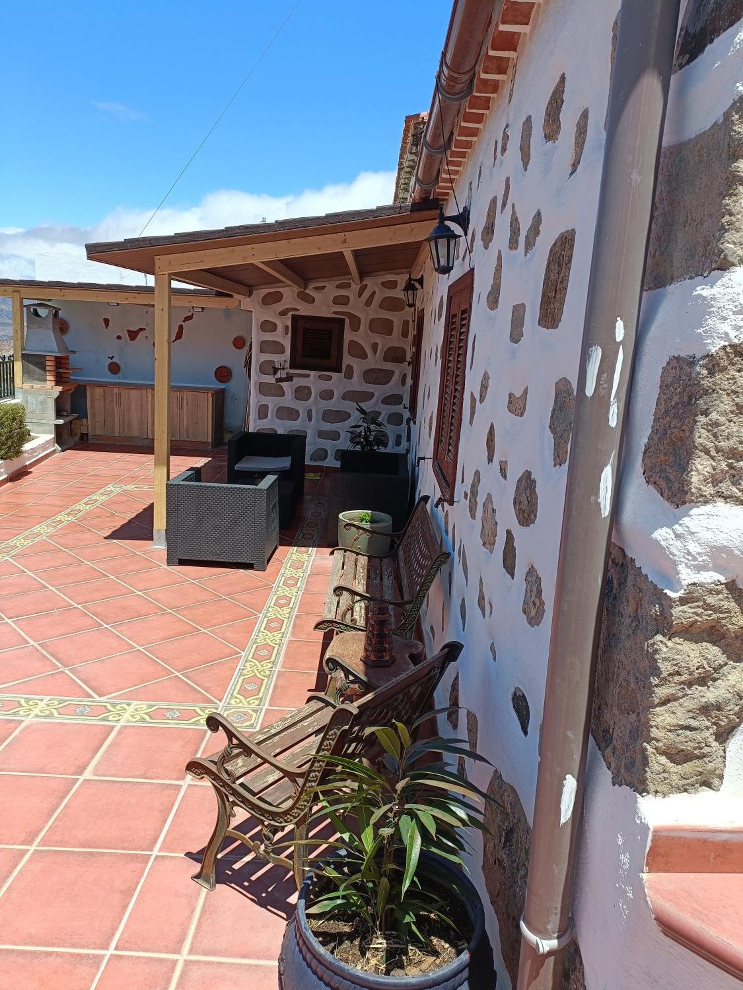 Casita Roque Nublo Villa Tejeda  Buitenkant foto